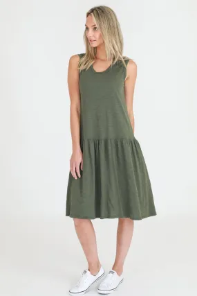 3rd Story - Zoe Dress - Khaki