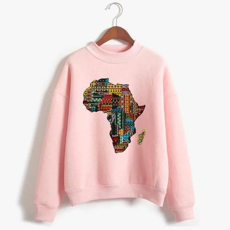 Africa Map Pullover