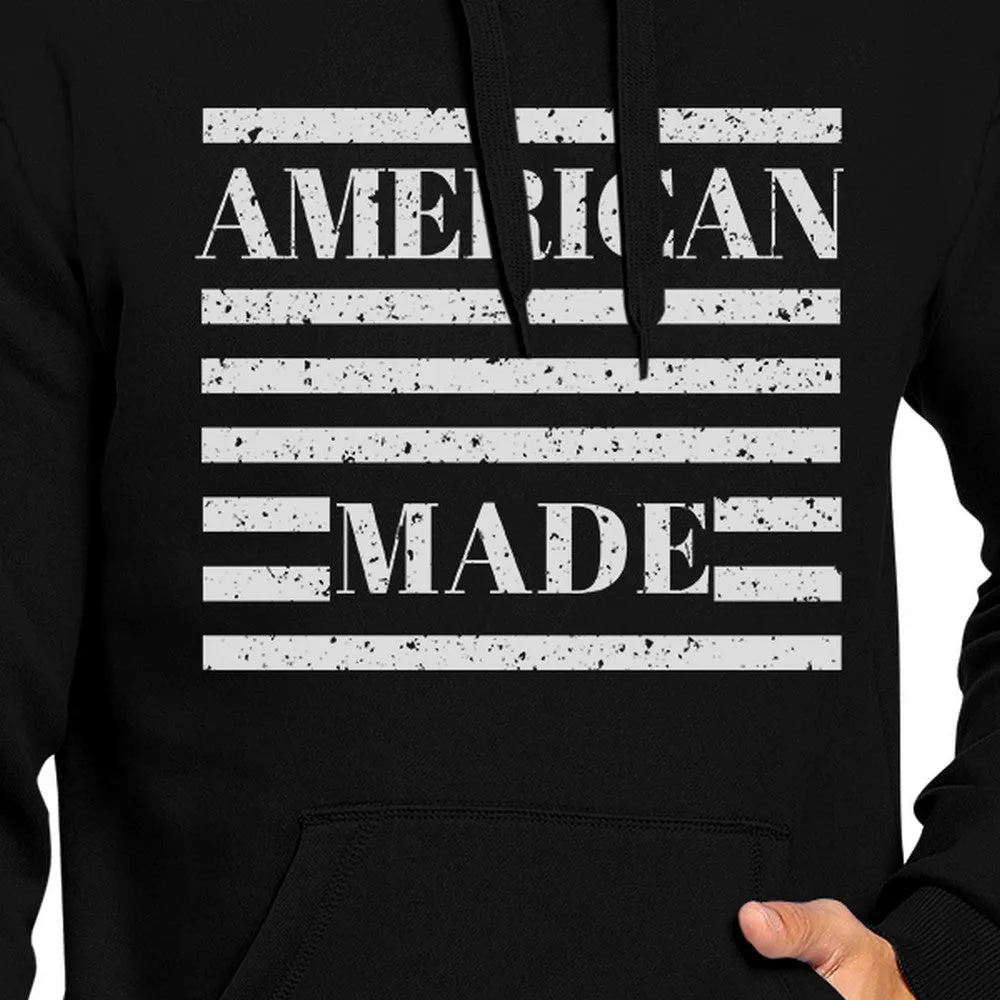 American Made Unisex Black Trendy Graphic Hoodie For 4th Of July