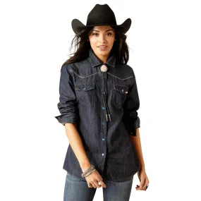 Ariat Women's Farriday Denim Longsleeve Shirt