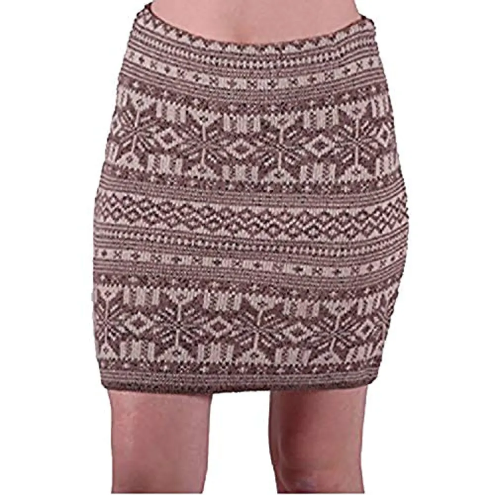 Aztec Cozy Knitted Skirt