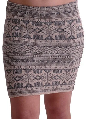 Aztec Cozy Knitted Skirt