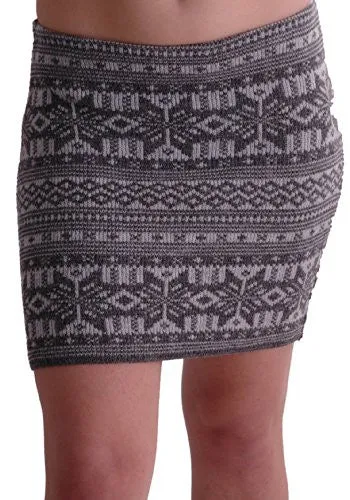 Aztec Cozy Knitted Skirt