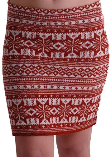 Aztec Cozy Knitted Skirt