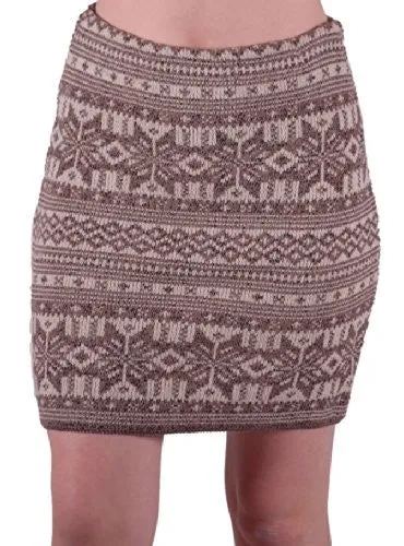 Aztec Cozy Knitted Skirt