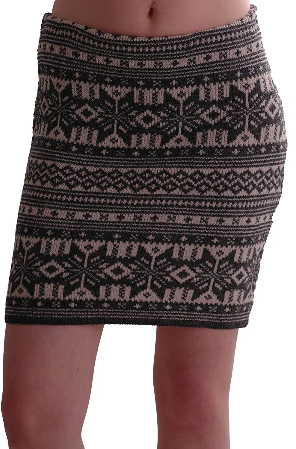 Aztec Cozy Knitted Skirt