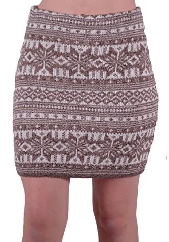 Aztec Cozy Knitted Skirt