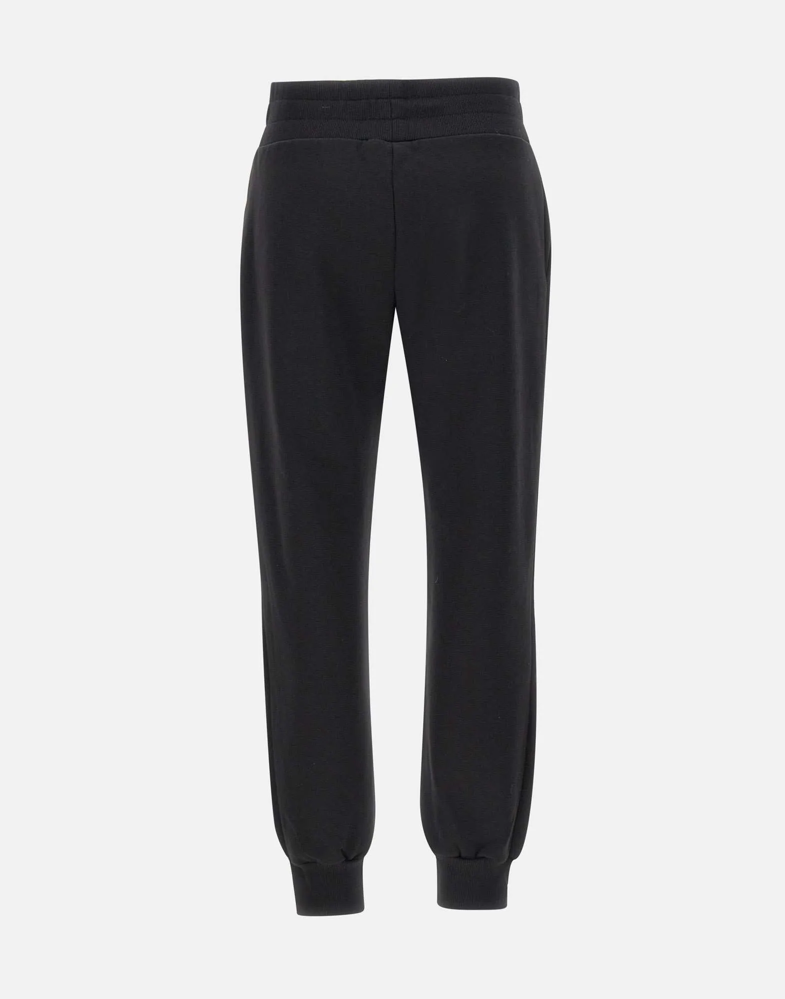 Black Cotton Blend Jogger for Women