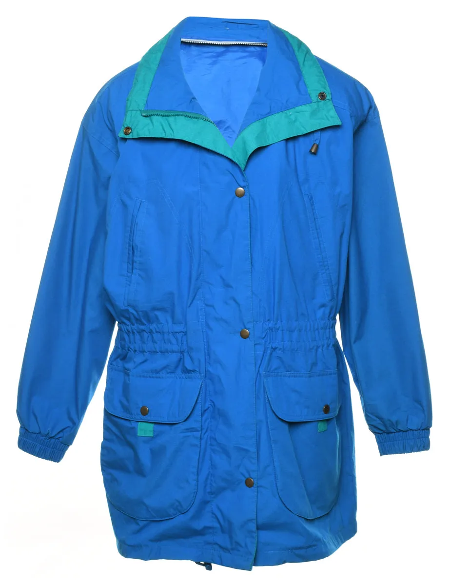 Blue Classic Nylon Jacket - L