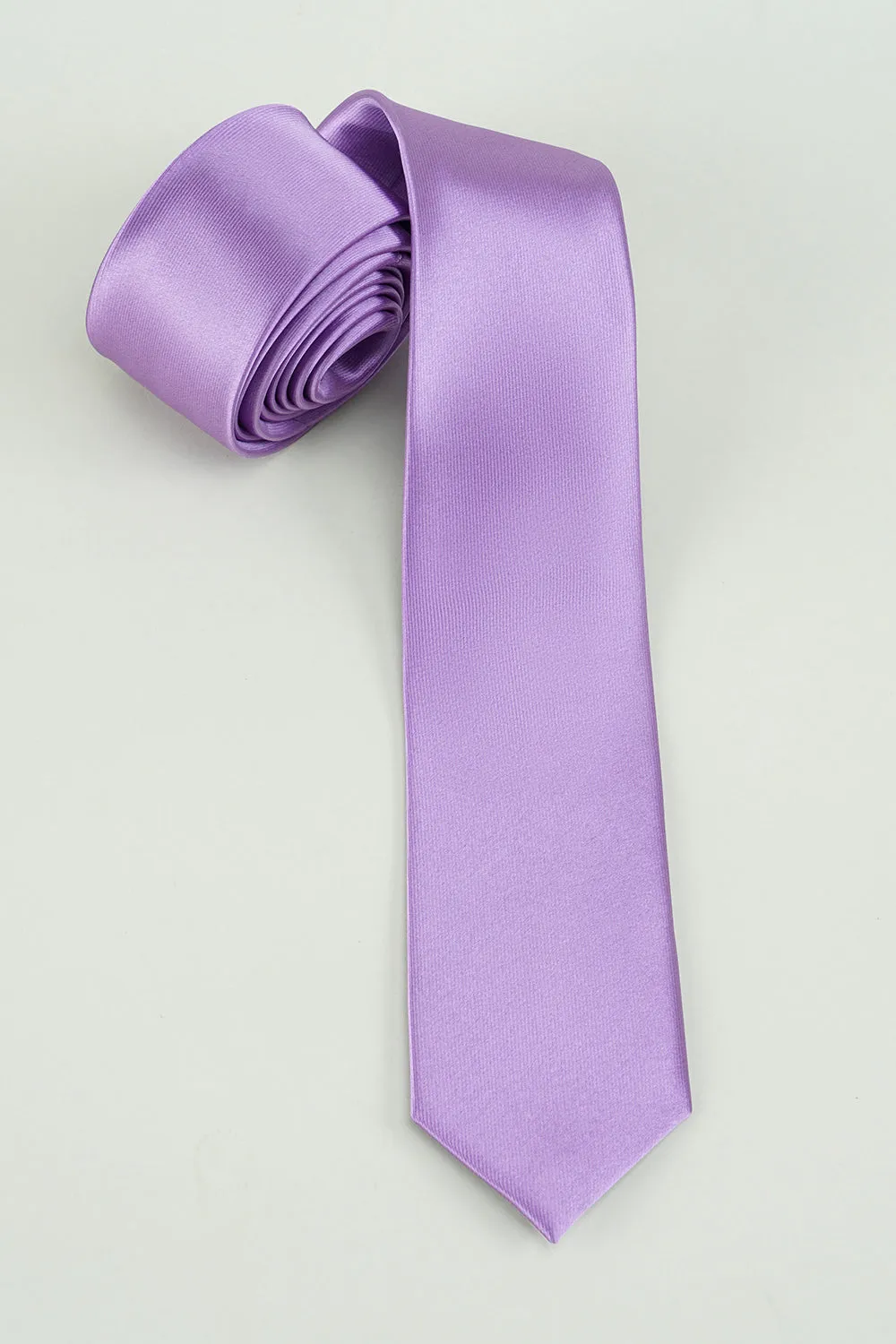 Blue Solid Formal Tie For Men