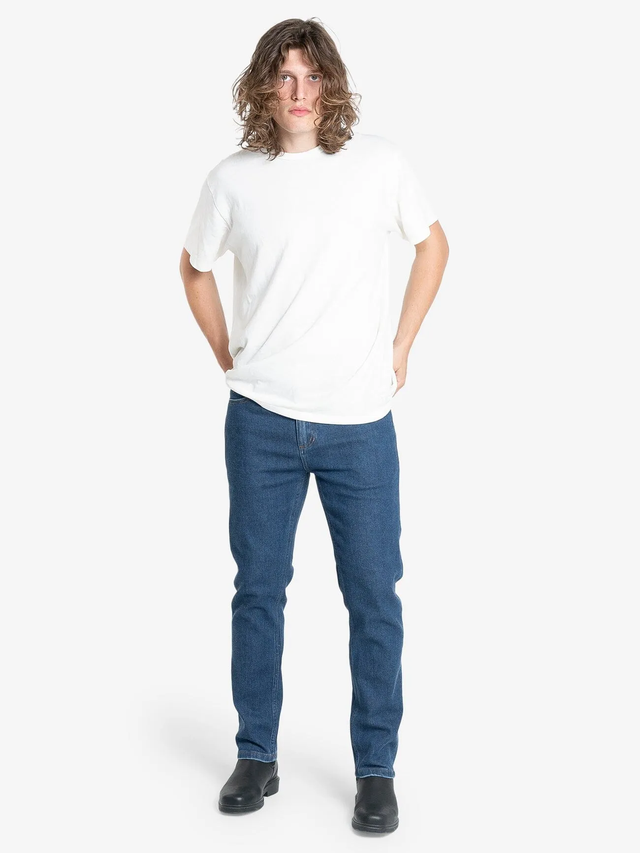 Bones Denim Jean - Double Indigo Rinse