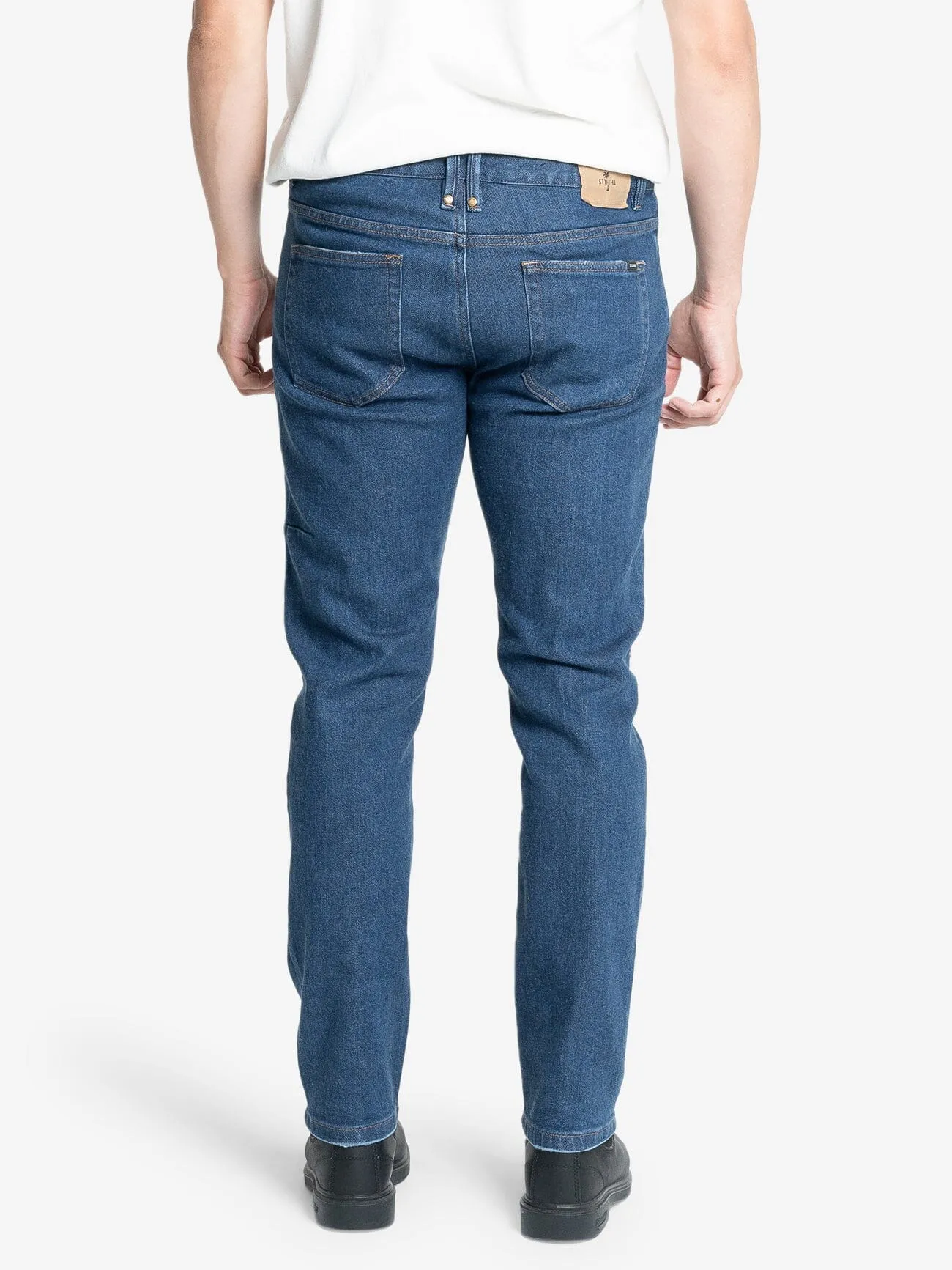 Bones Denim Jean - Double Indigo Rinse