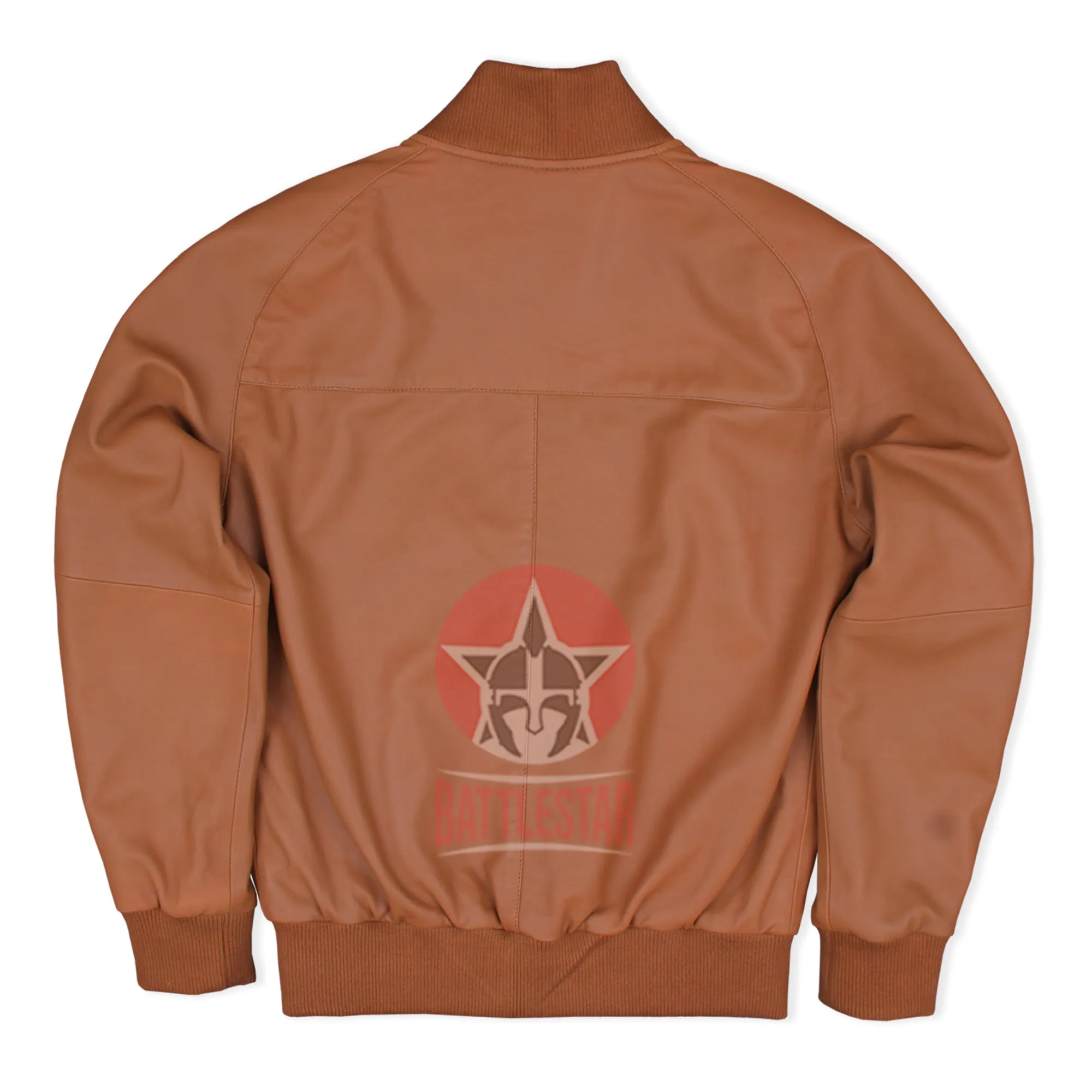 Brown Full Leather Classic Varsity Baseball Jacket