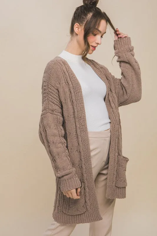 Cable Knit Cardigan