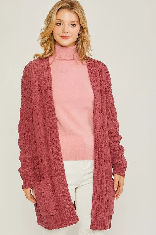 Cable Knit Cardigan