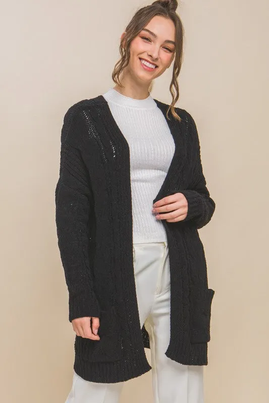 Cable Knit Cardigan