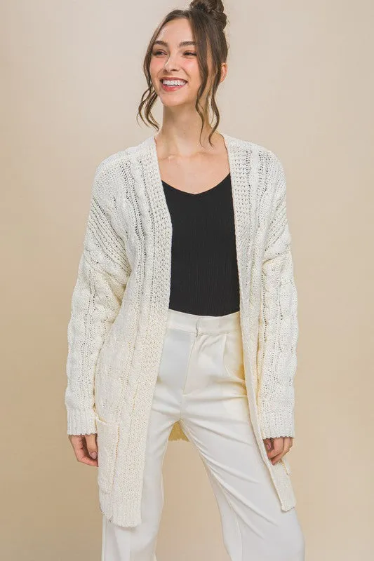 Cable Knit Cardigan