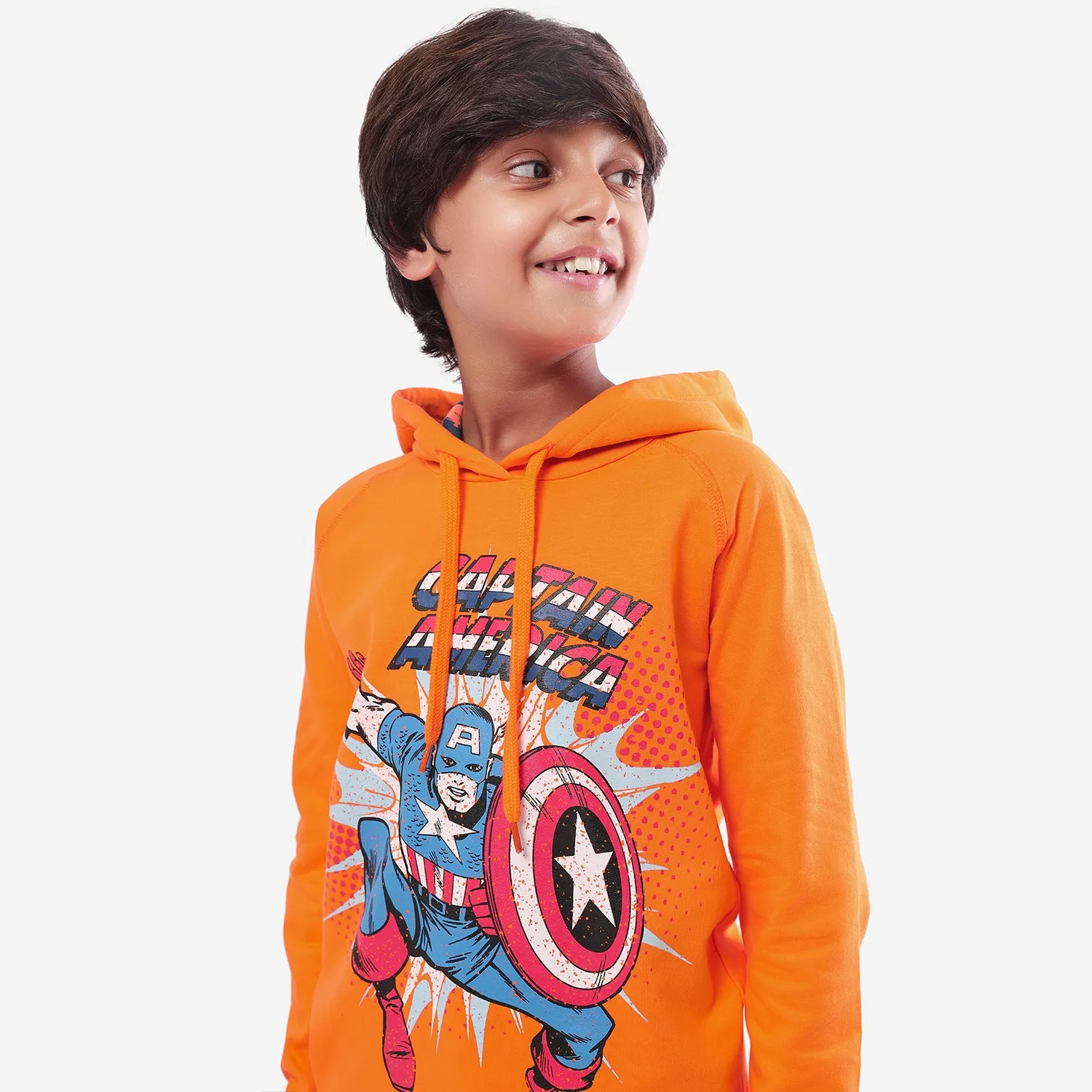 Captain America Boys Hoodies