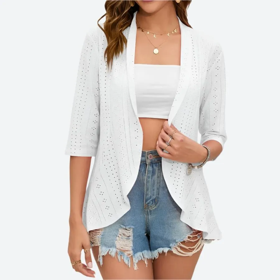 Casual Lightweight Open Front Cardigans