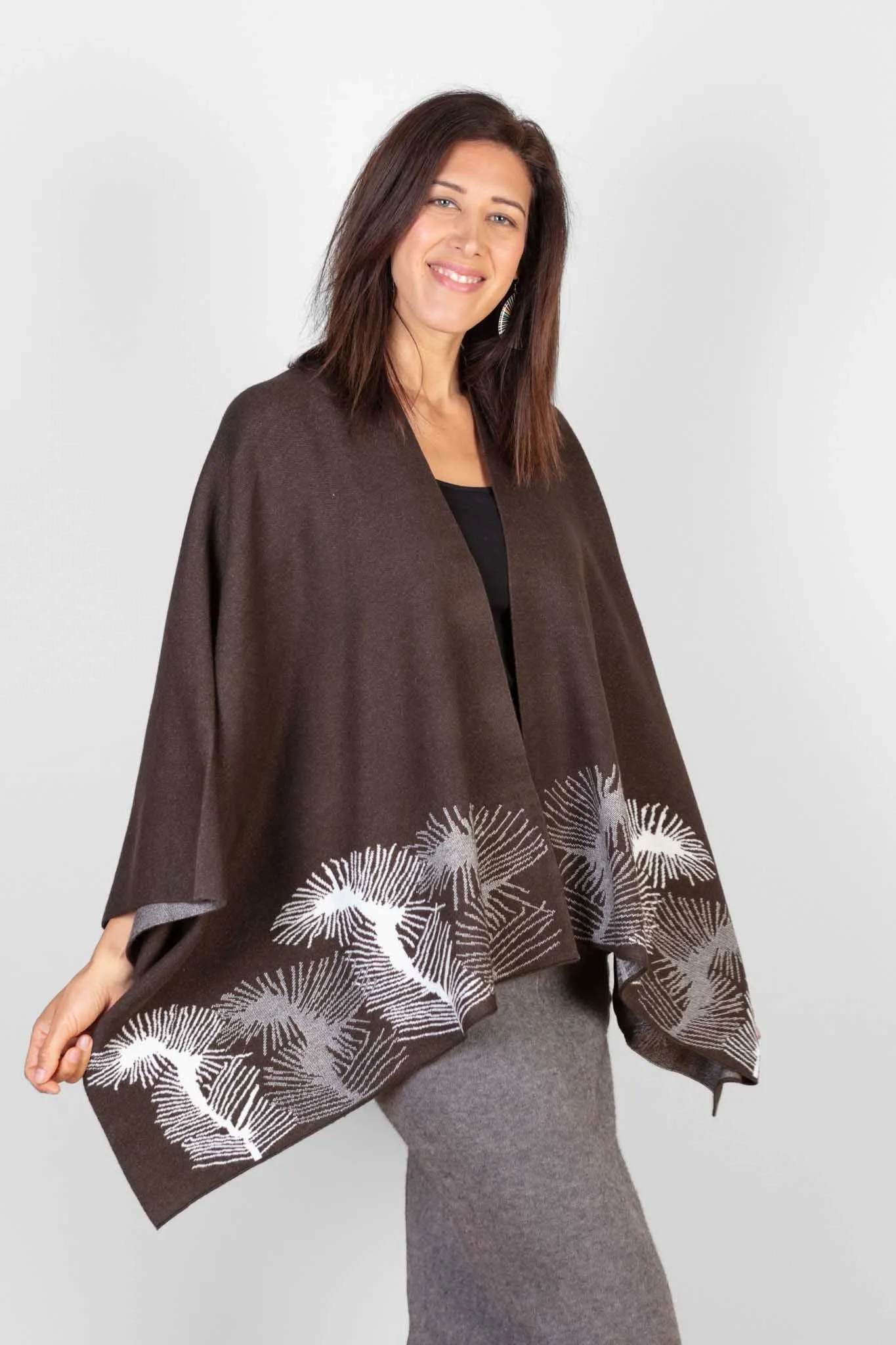 Classic Cape Topper │ Brown