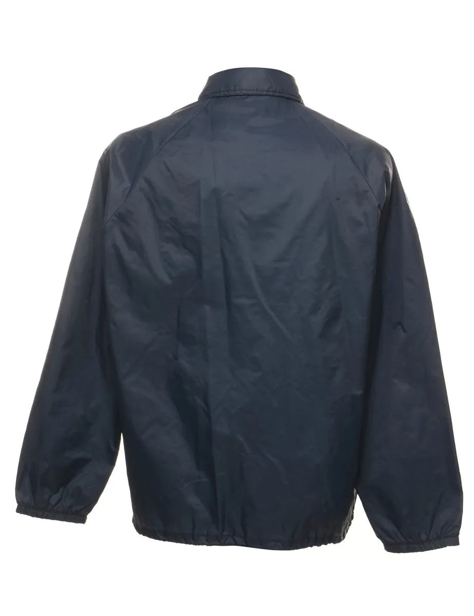 Classic Navy Nylon Jacket - L