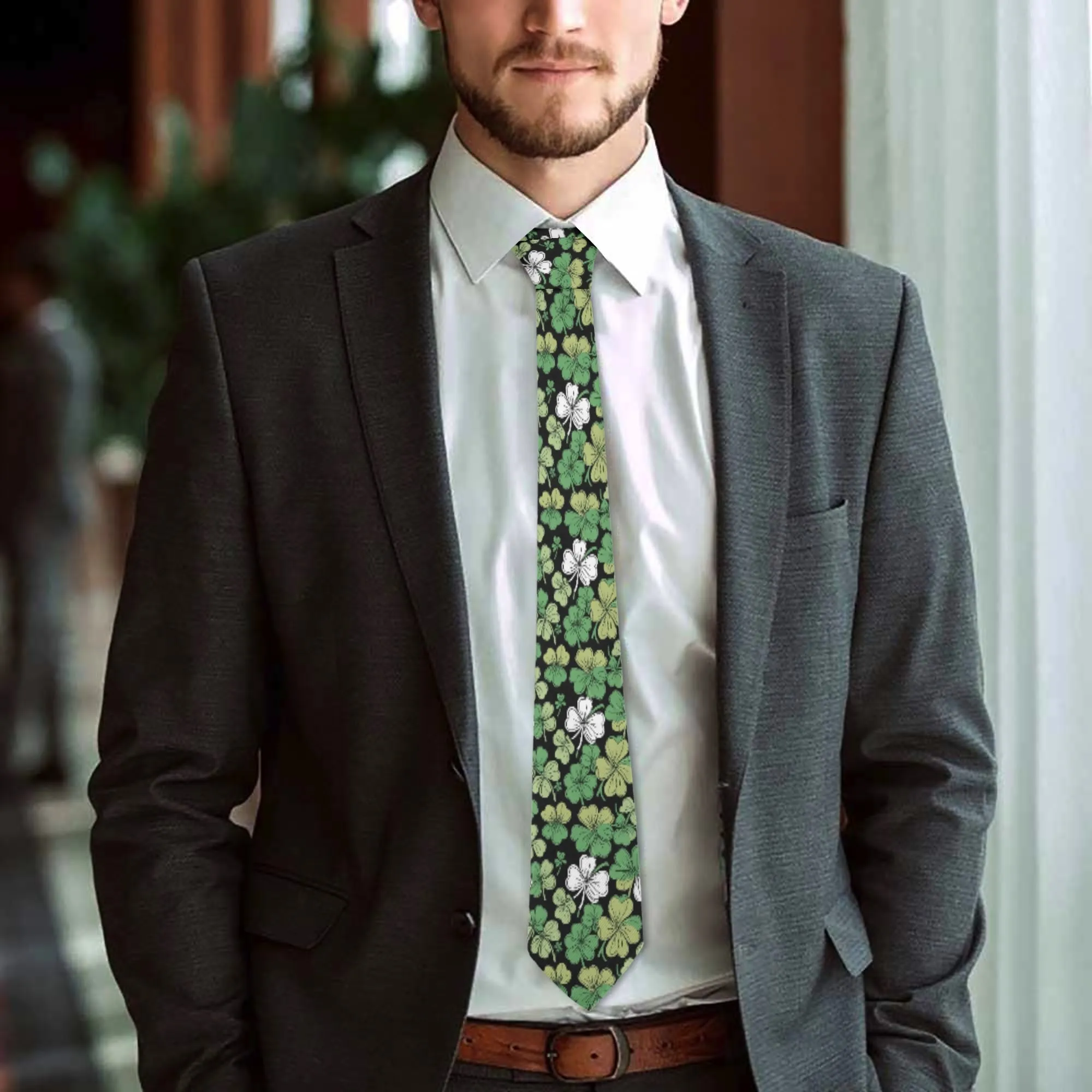 Clover Patch Necktie