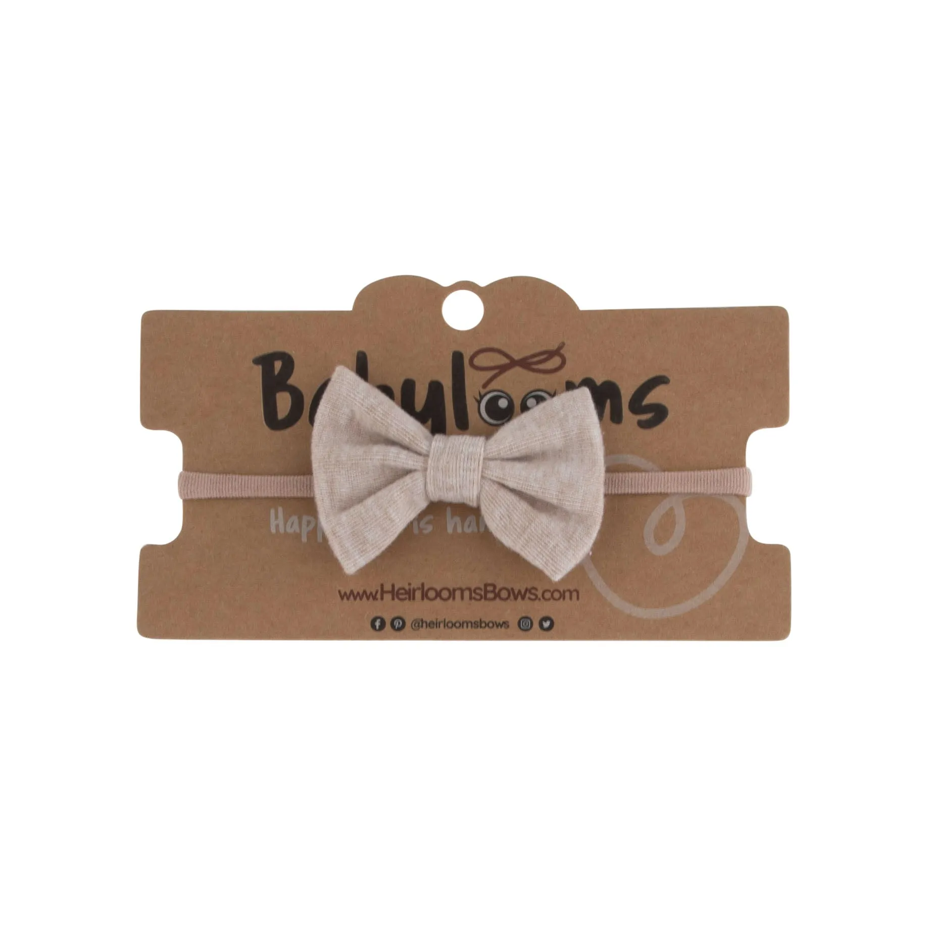 Comfy Cottons Small Bow Baby Band