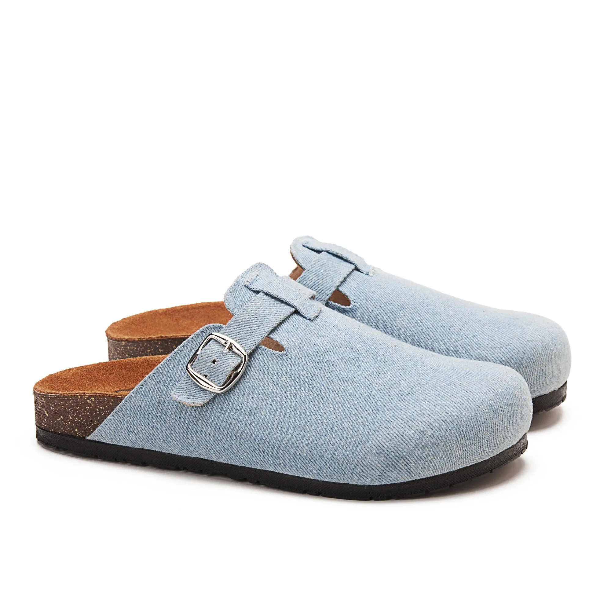 Denim Clogs