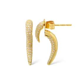 Diamond Pavé Claw Earring Jackets