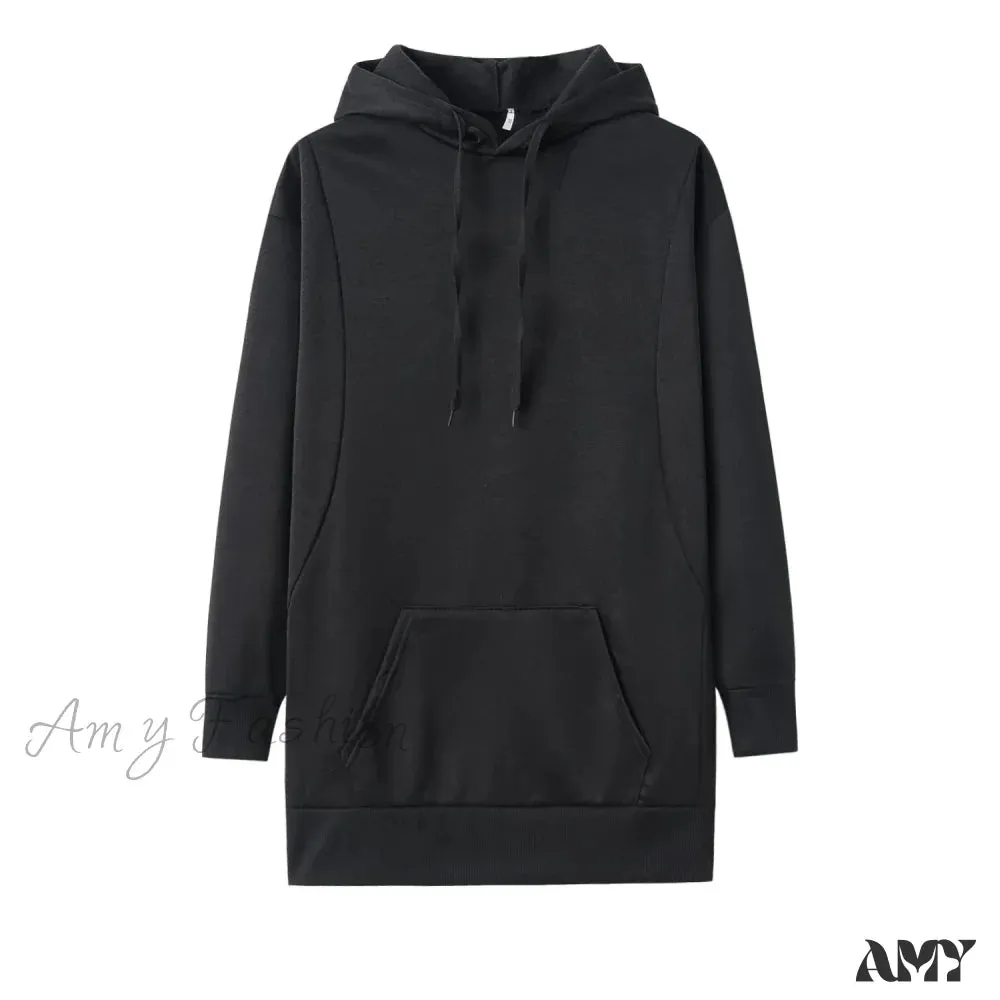 Fashion Trendy Cozy Stylish Thickened Comfortable Loose Elegant Hoodies