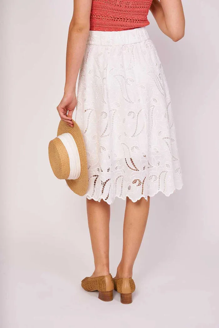 Framboise Skirt - White