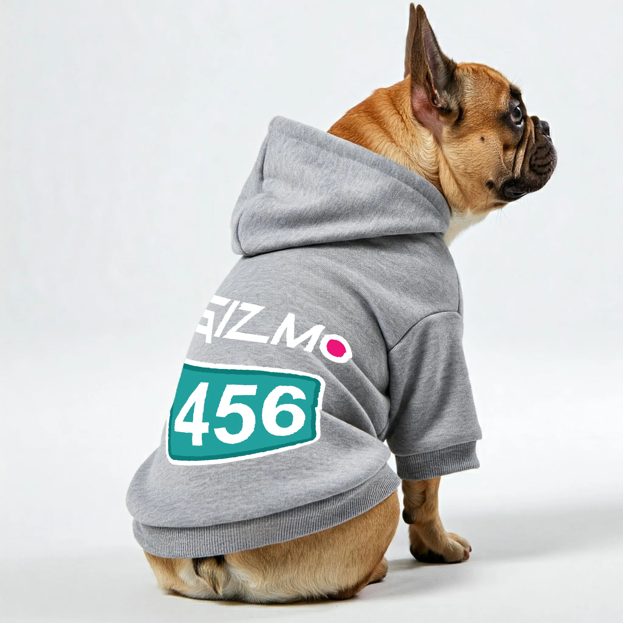 Frenchie Game - Personalized French Bulldog Hoodies with Custom Name and Number – Stylish, Cozy, and Premium 100% Cotton