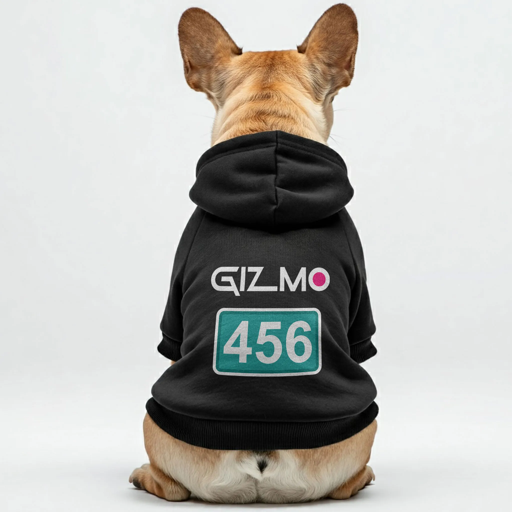 Frenchie Game - Personalized French Bulldog Hoodies with Custom Name and Number – Stylish, Cozy, and Premium 100% Cotton