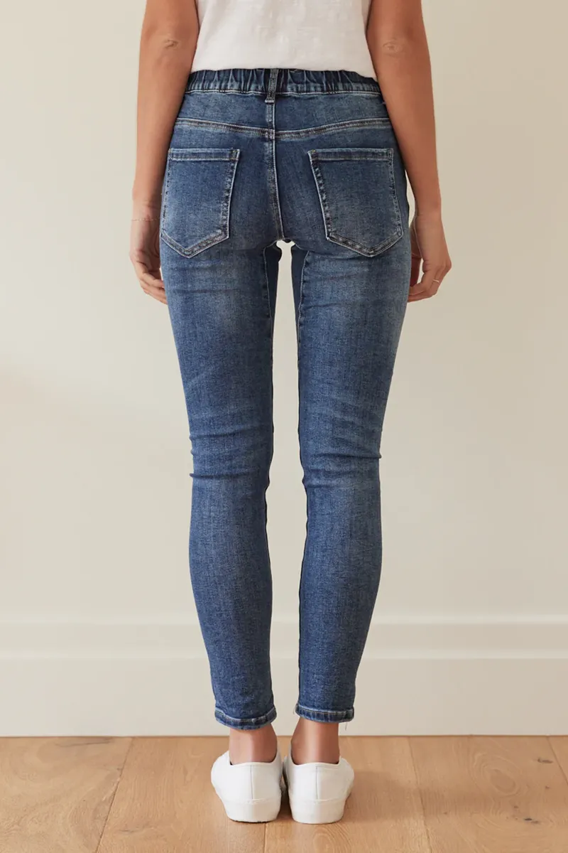 Italian Star - Emma Denim Jean - Dark Denim