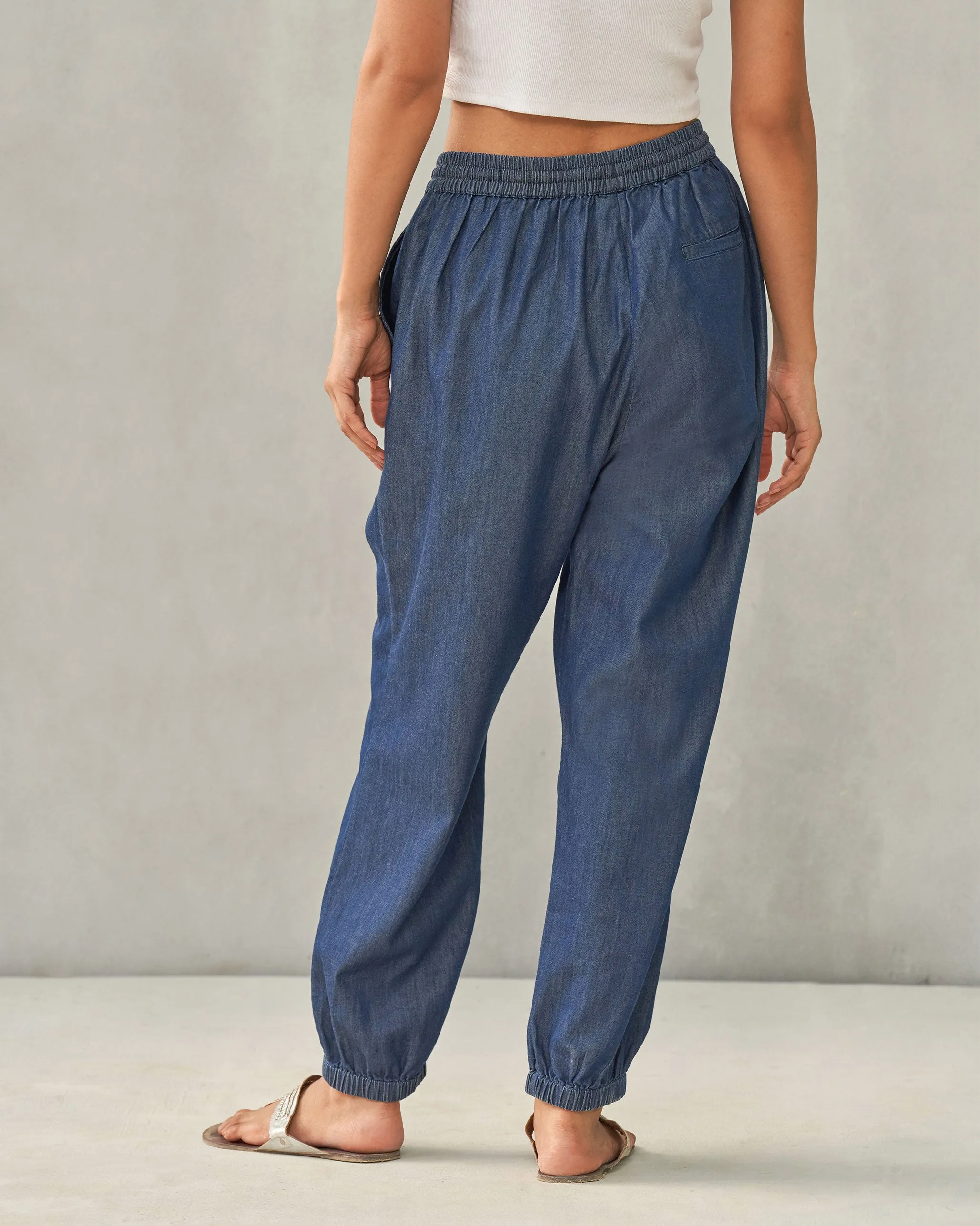 Jogger Pants - Denim