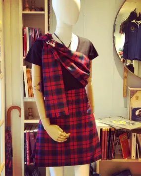 MacNaughton Modern Mini Kilt with Free Sash to Match