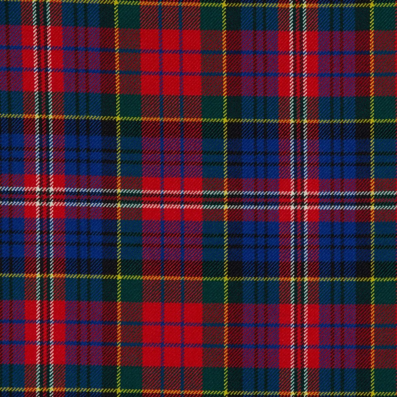 MacPherson Red Modern Heavyweight Nevis Tartan