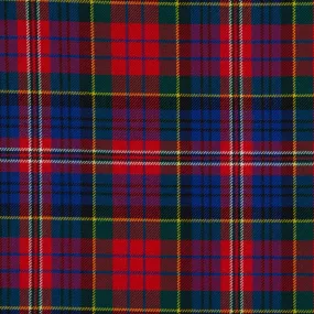 MacPherson Red Modern Heavyweight Nevis Tartan