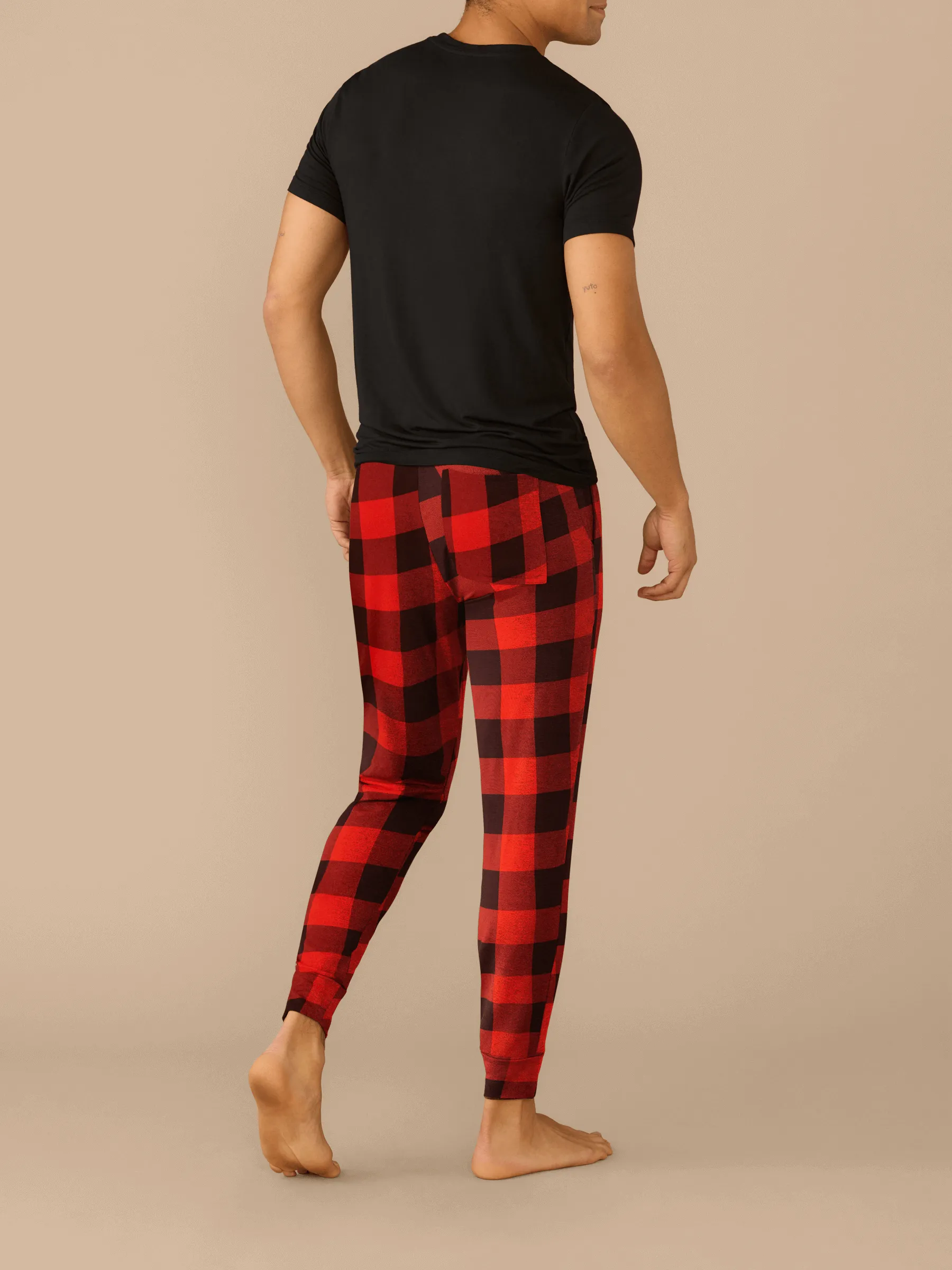 Men's Modal Jogger | Buffalo Plaid