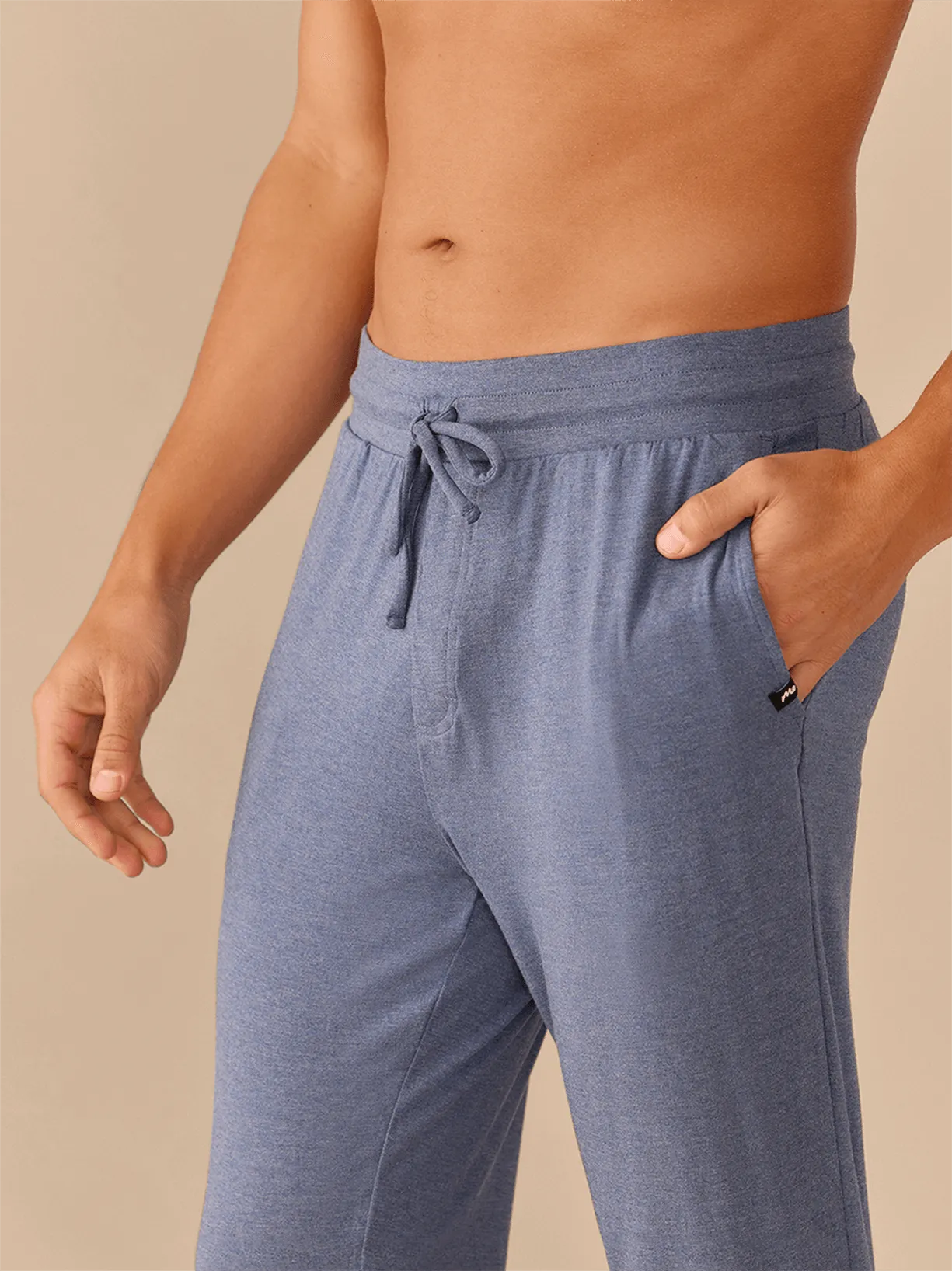 Men's Modal Jogger | Heather Navy