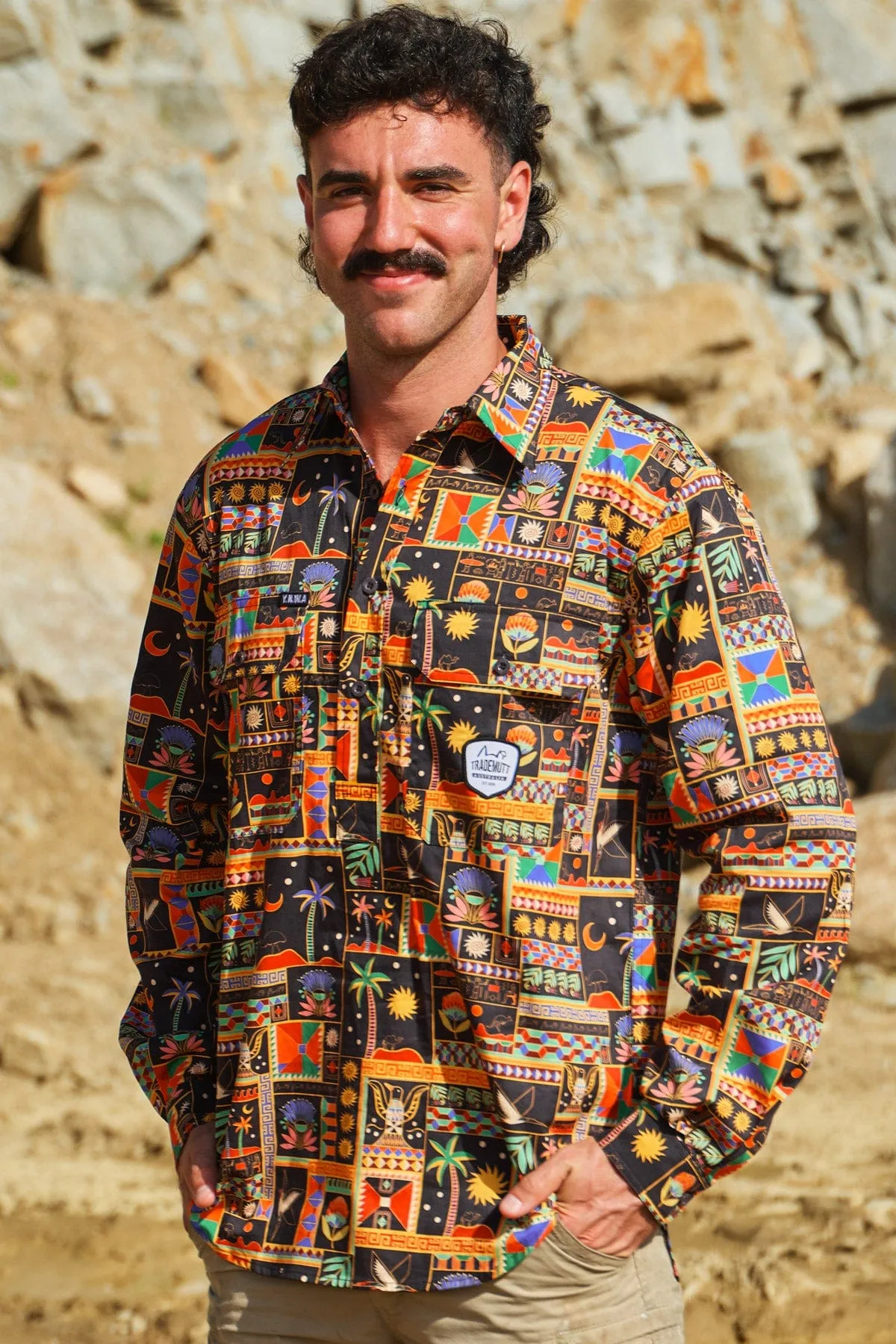 Men's Pharaoh Dinkum Long Sleeve Workshirt