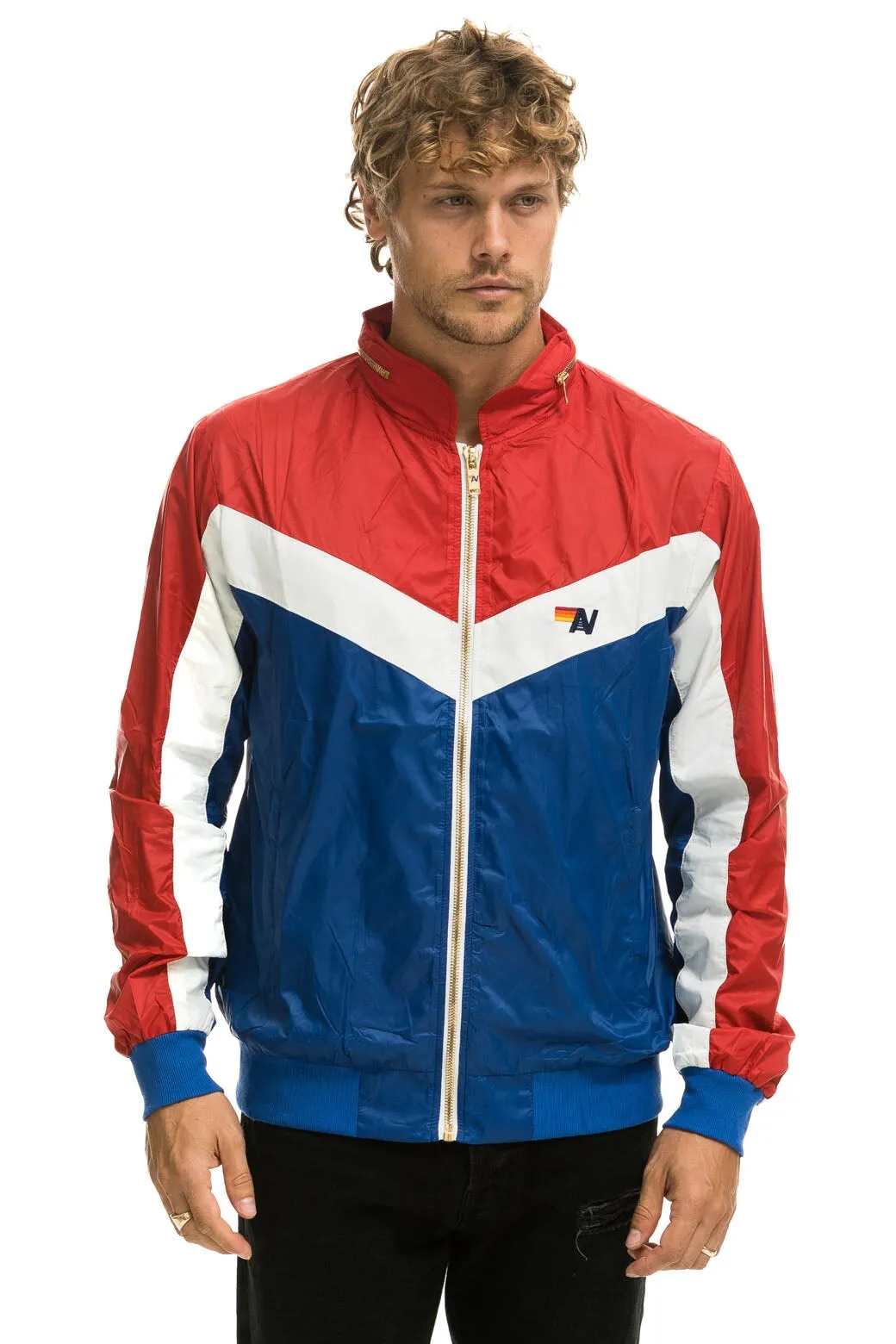 MEN'S WINDBREAKER JACKET - CLASSIC USA