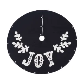 Nordic Joy Onyx Tree Skirt