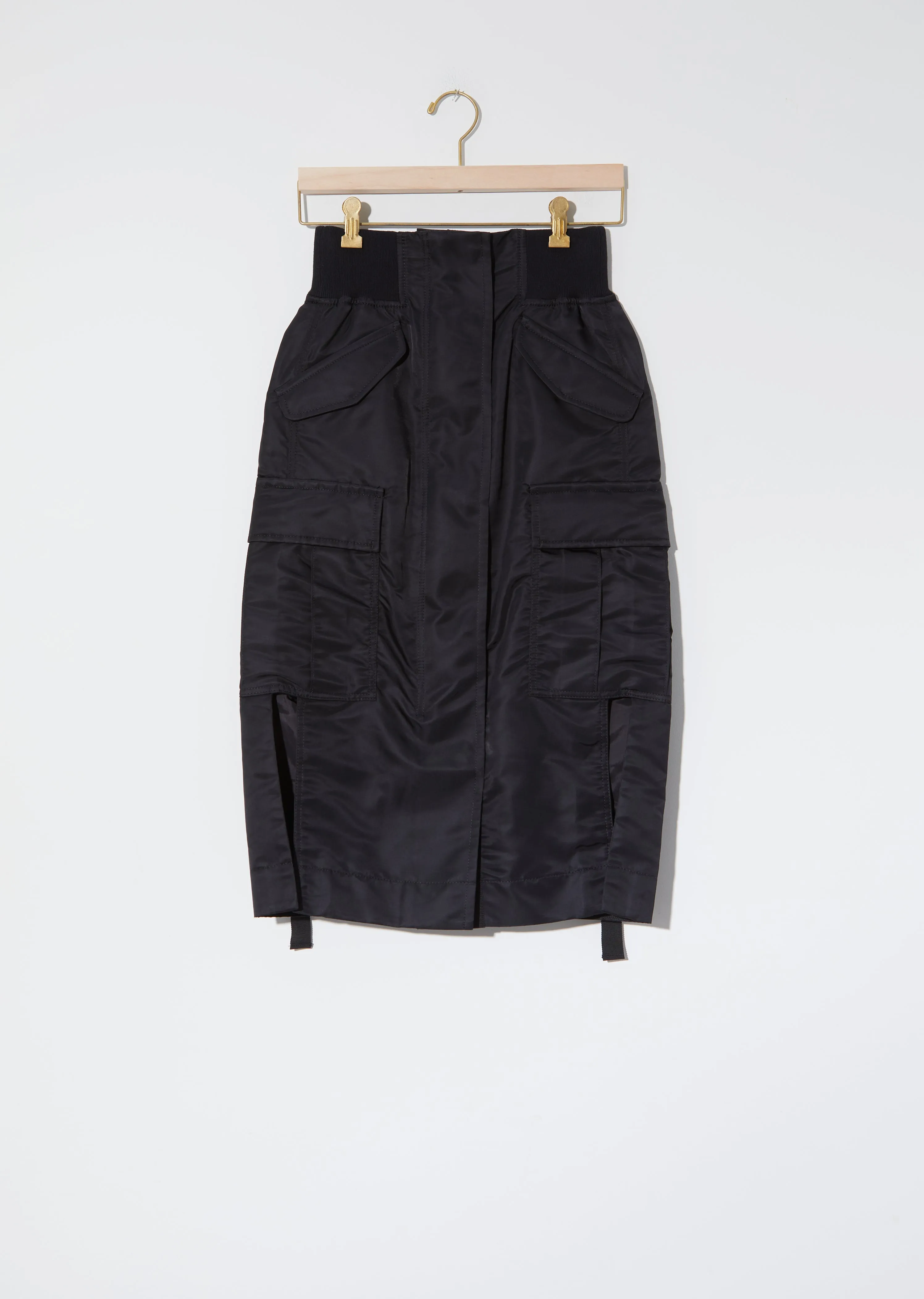 Nylon Twill Skirt