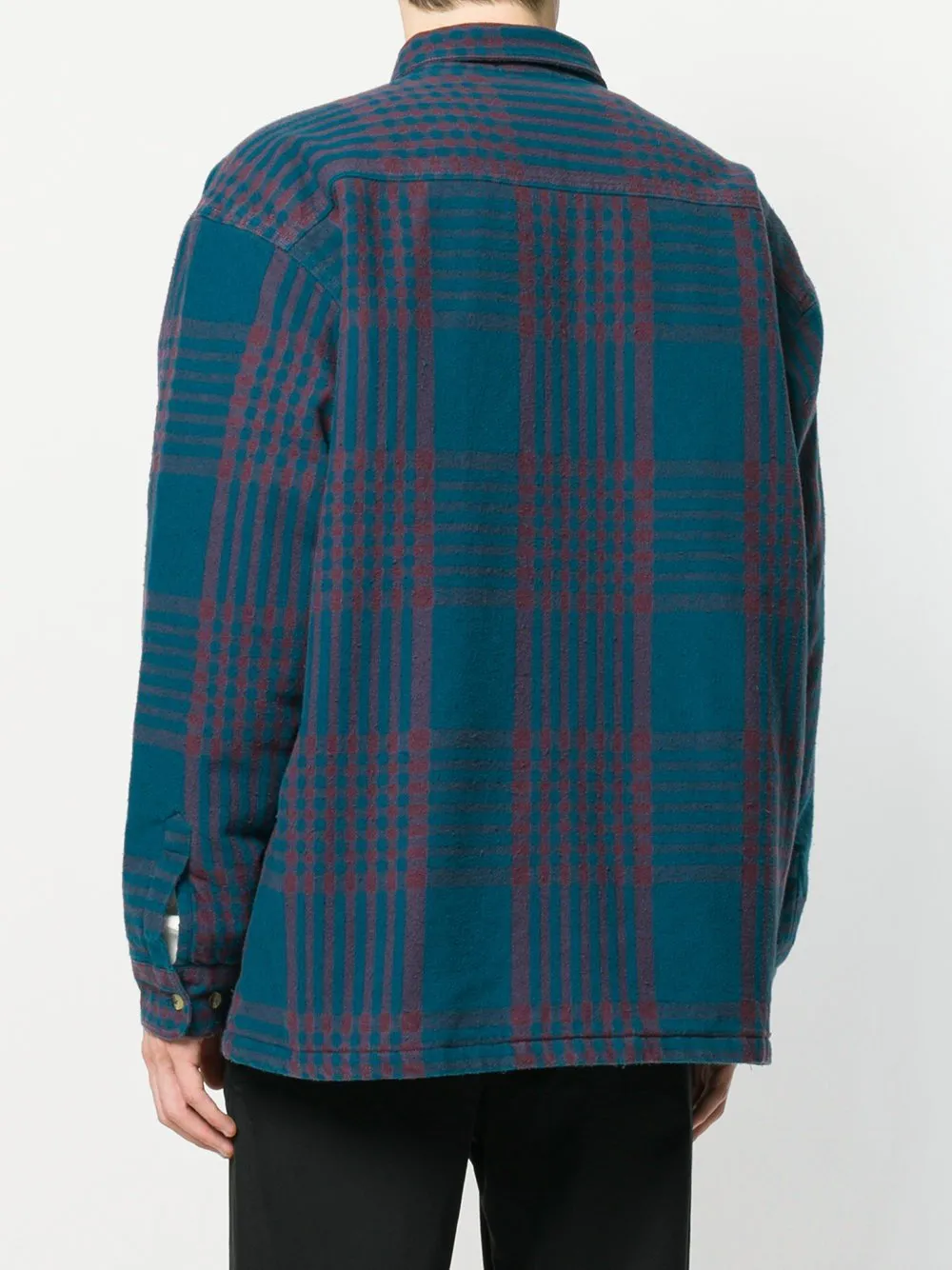 Padded Classic Flannel Blue