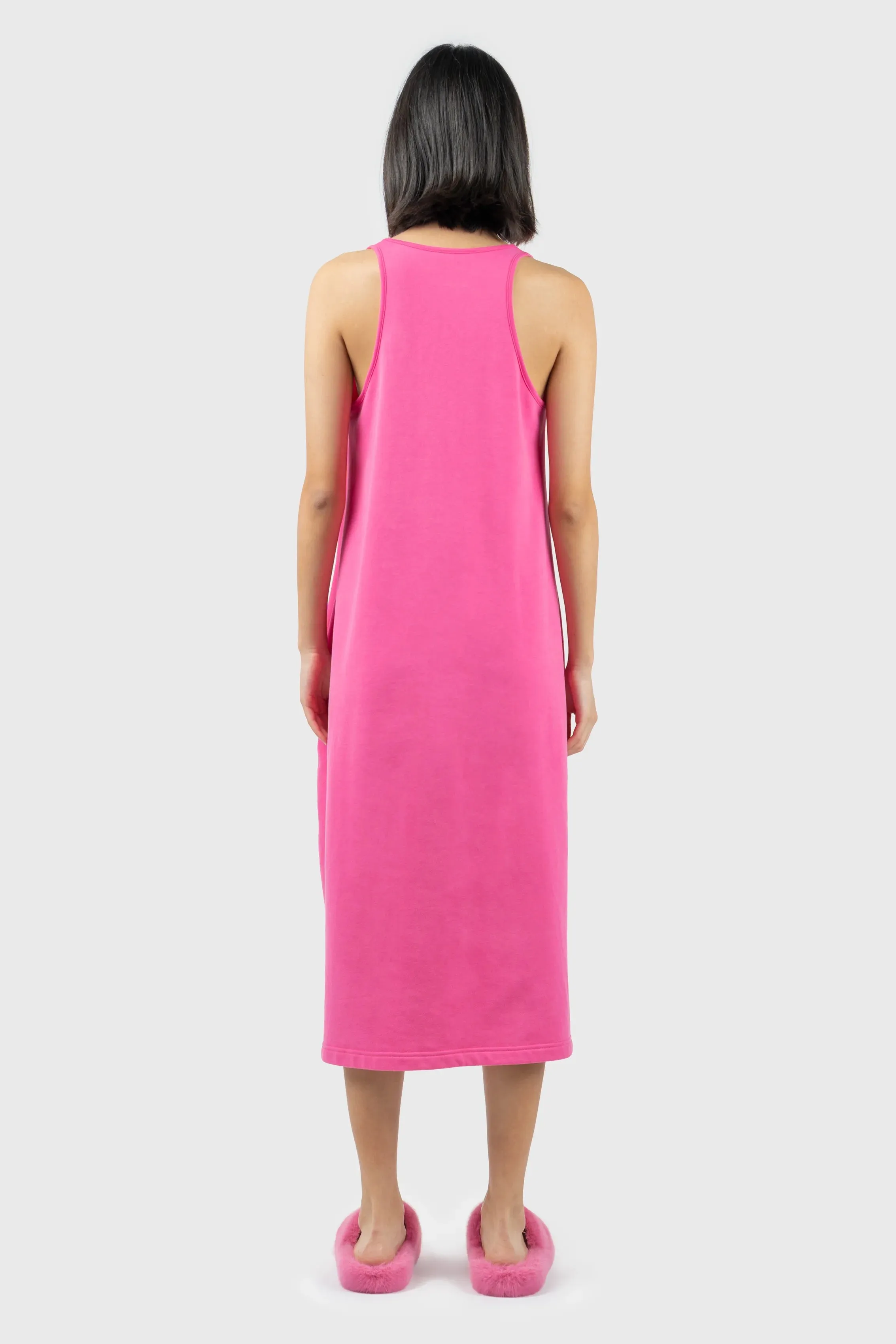 Pink Heavyweight Jersey Dress