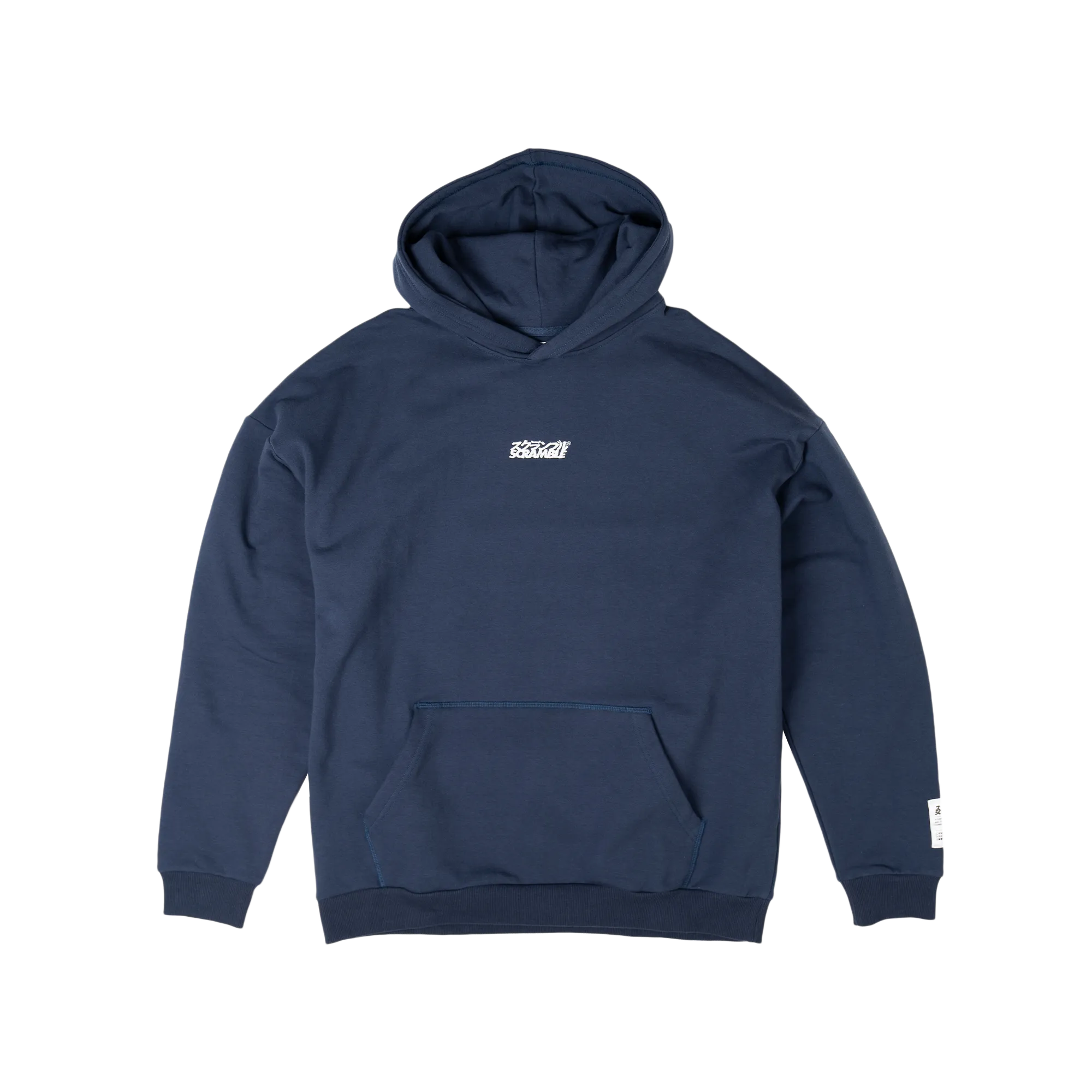 Scramble Puff Print Hoody - Blue