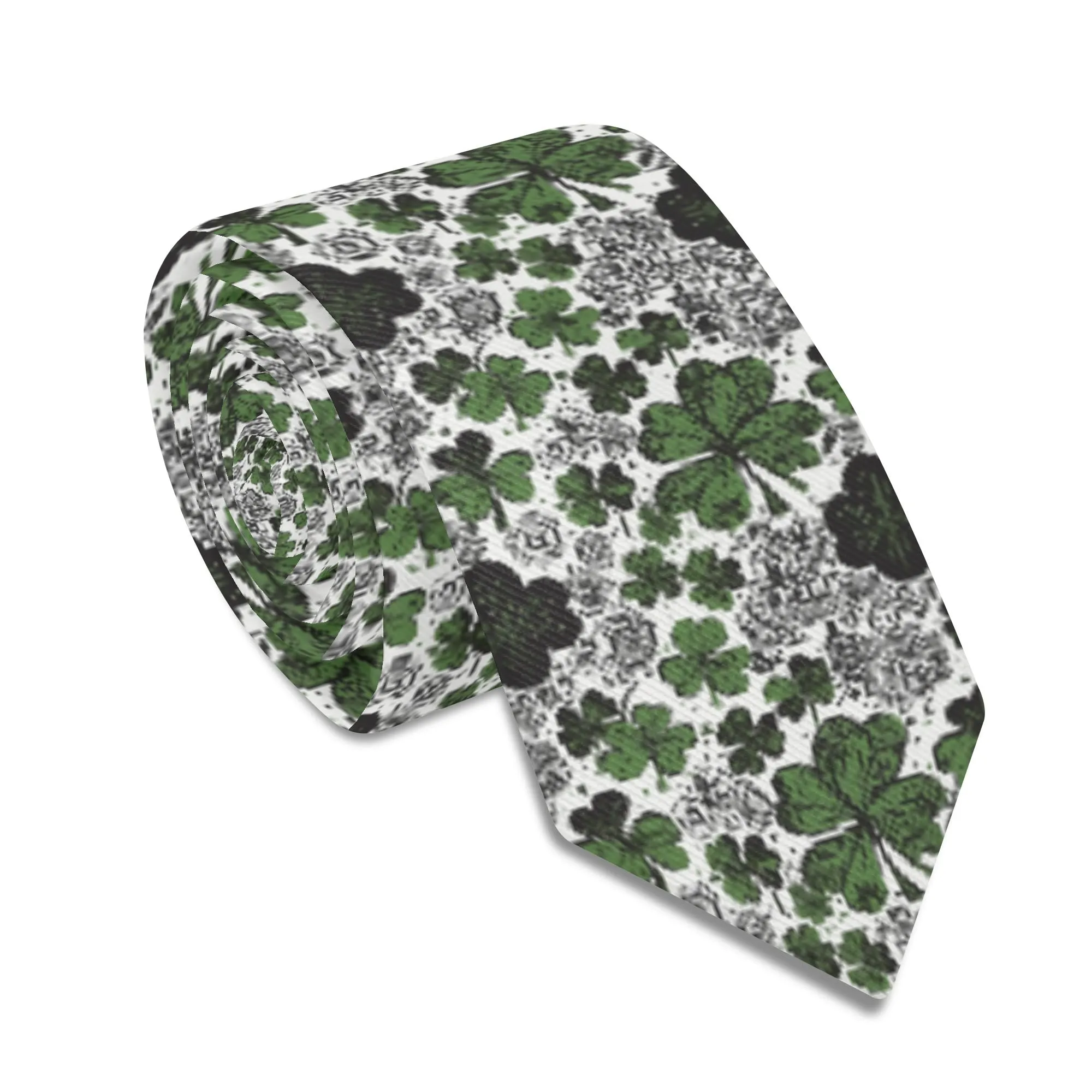 Scribble Clover Necktie