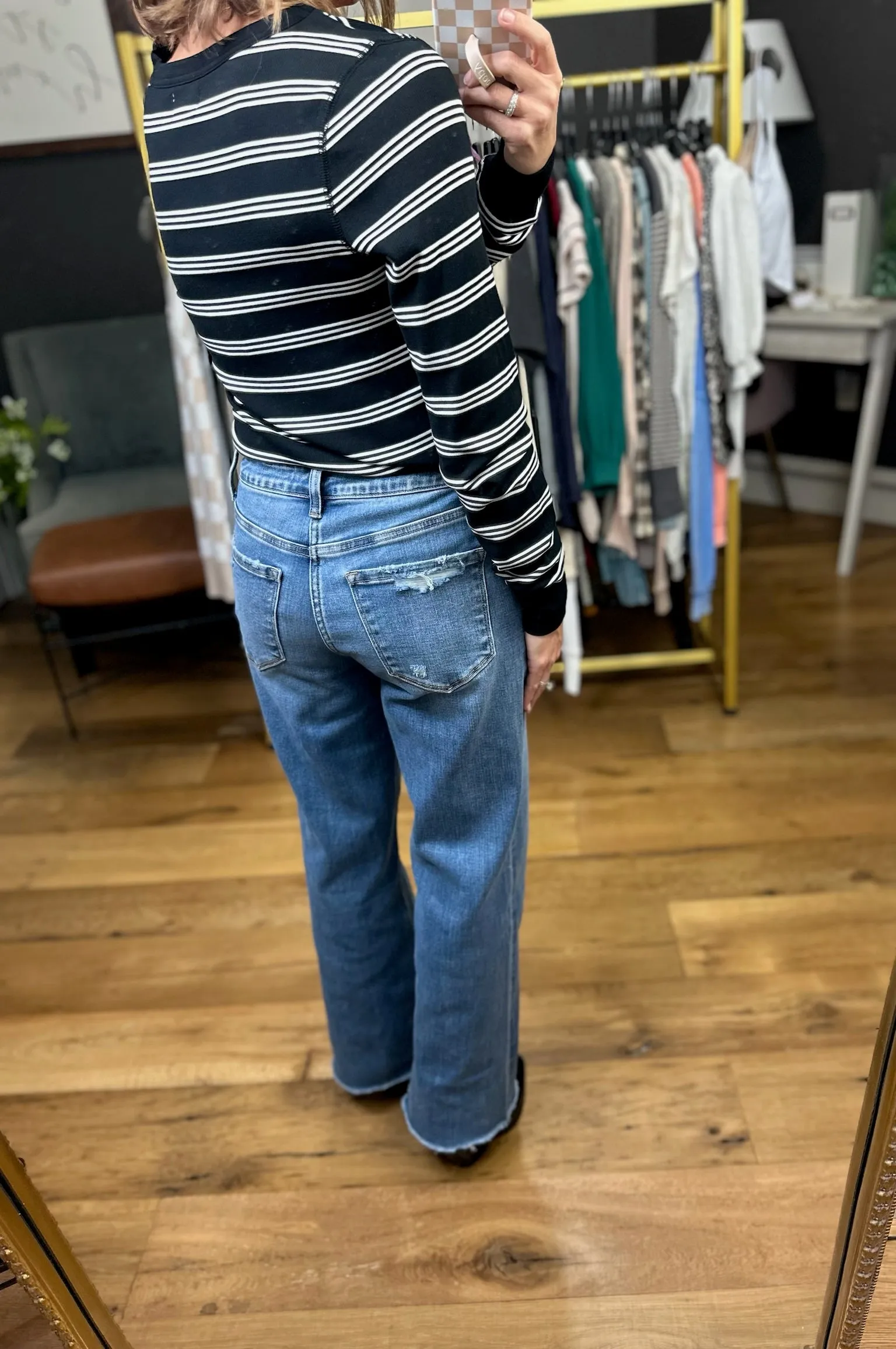 The Maisy High Rise Ankle Dad Jean