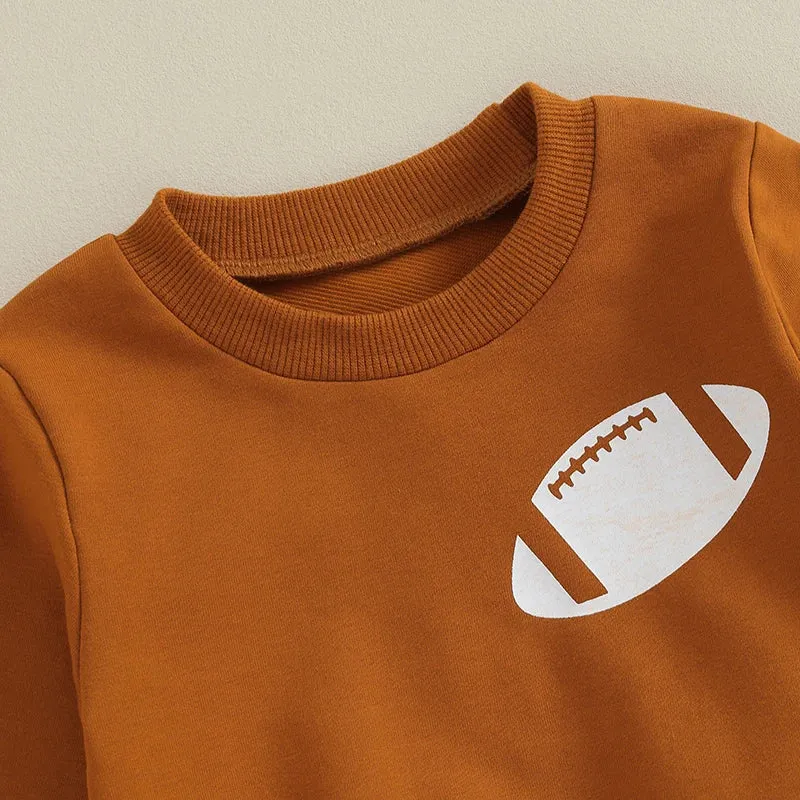 Touchdown Tot Cozy Football Sweatsuit